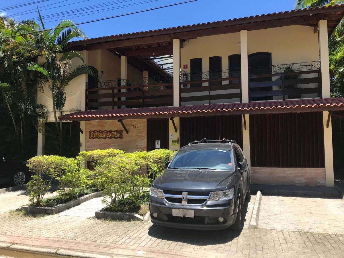 Apartamento estilo Chalé com piscina Ubatuba Exterior foto